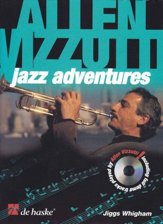 Trumpet gemiddeld-gevord.-Allen Vizzutti: Jazz Adventures+cd, Muziek en Instrumenten, Bladmuziek, Ophalen of Verzenden, Zo goed als nieuw