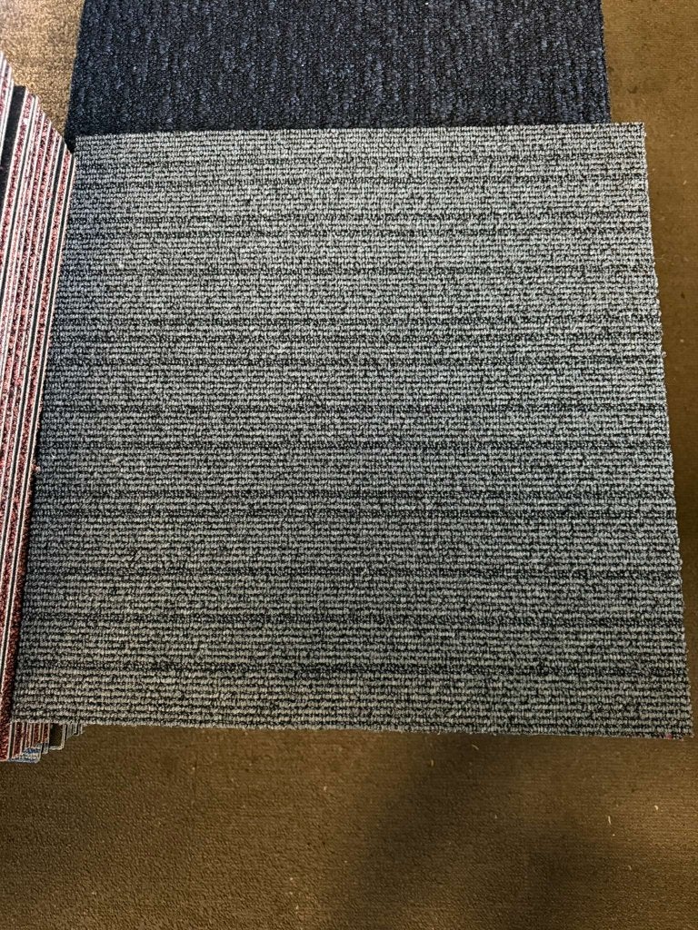 Partij Desso tapijttegels B-keus grijs 50x50cm nieuw #025, Niet ingevuld, Nieuw, Tapijttegels, Grijs