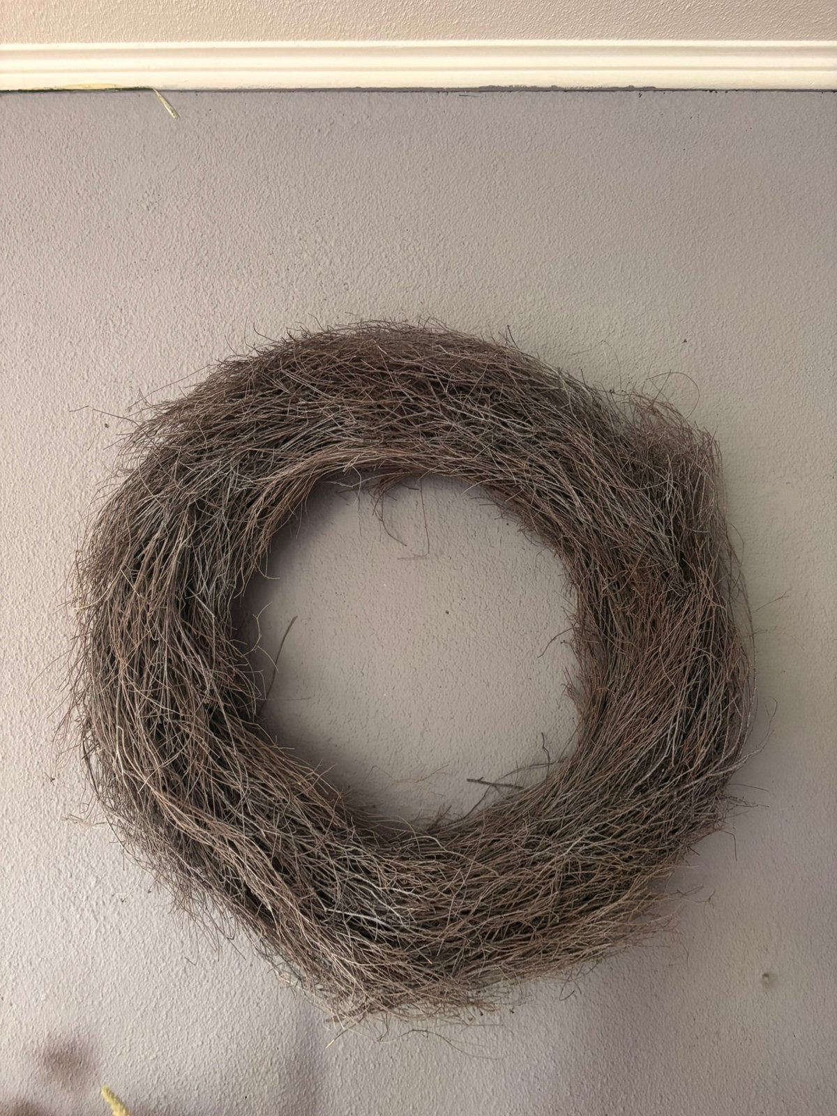 Grote robuuste krans / takkenkrans (Ø 60 cm) Landelijk/Sober, Huis en Inrichting, Woonaccessoires | Kransen, Ophalen of Verzenden