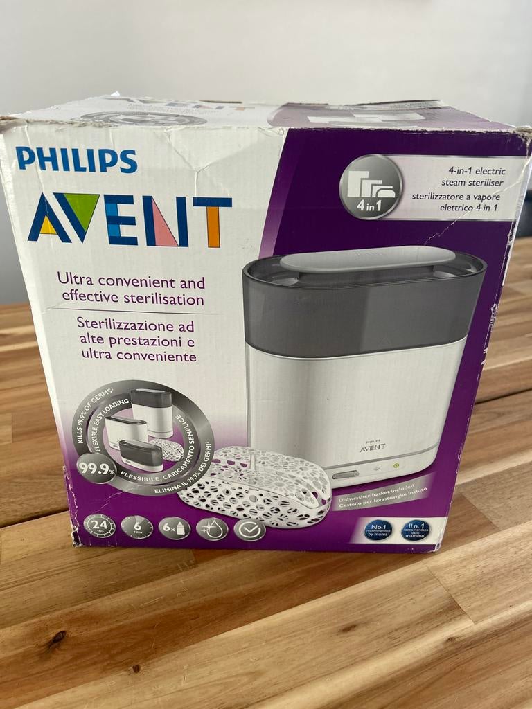 Philips Avent 4-in-1 elektrische stoomsterilisator, Ophalen, Gebruikt, Sterilisator