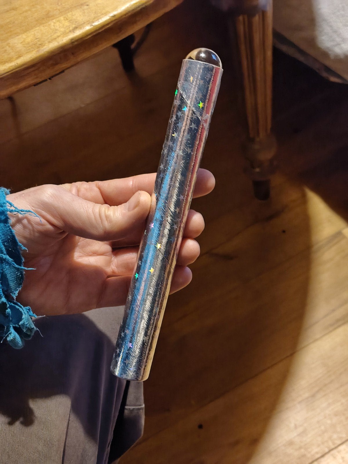 Vintage caleidoscoop met sterren, Ophalen of Verzenden, Gebruikt