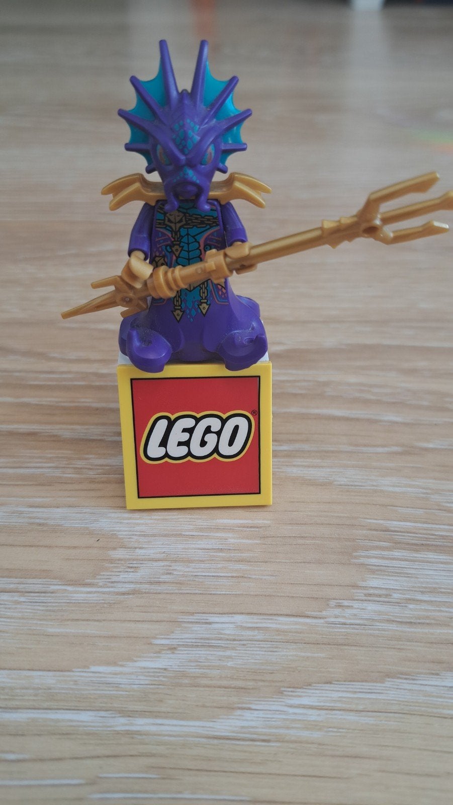 Lego Ninjago Kalmaar Minifiguur met drietand, Lego, Ophalen of Verzenden, Zo goed als nieuw, Minifiguur