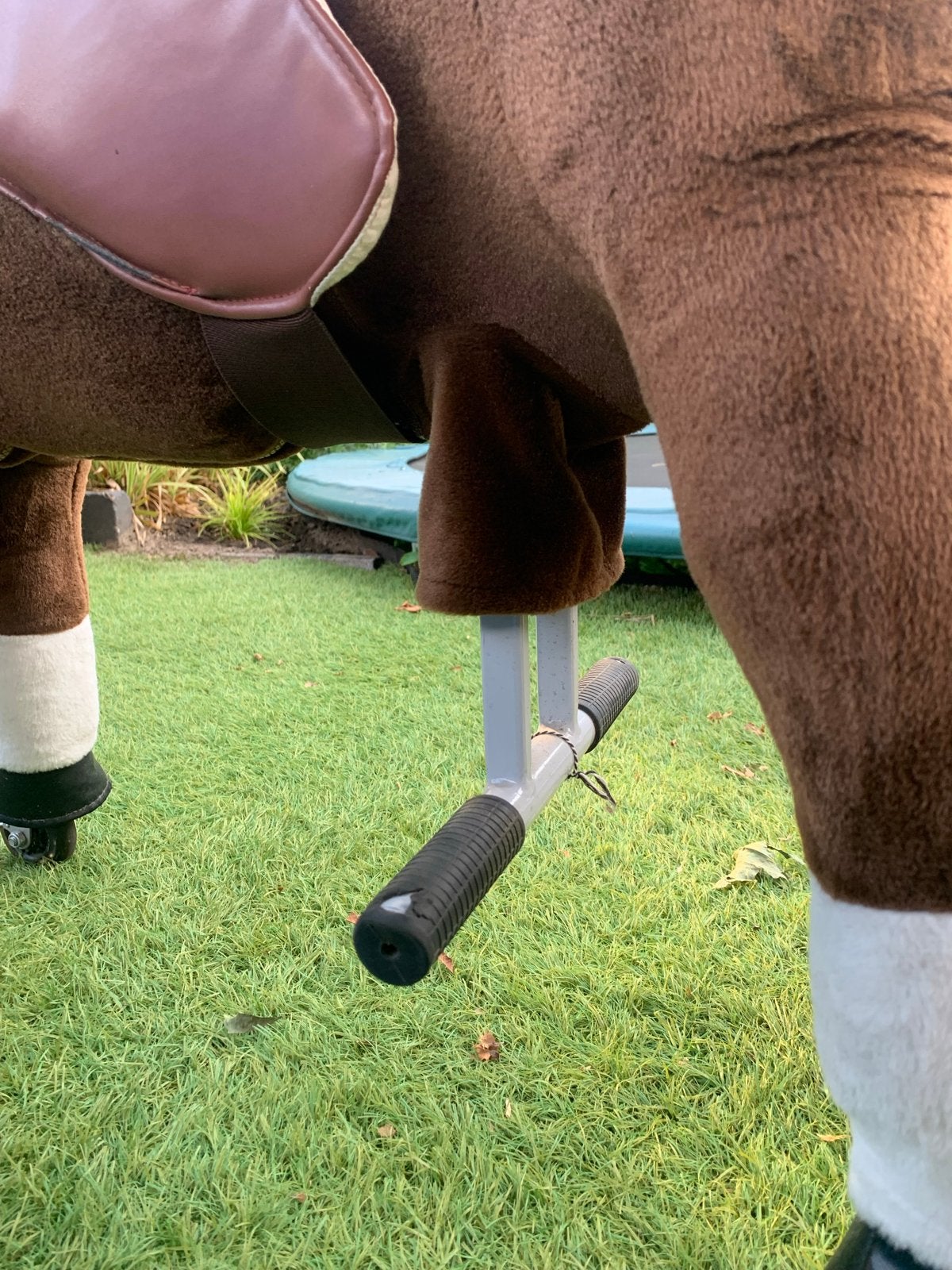 My Pony Loopvoertuig - Bruin Paard op Wielen, Ophalen, Gebruikt, Loopvoertuig