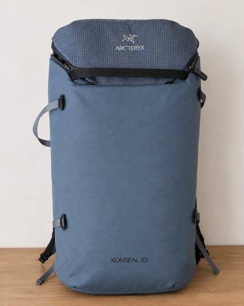Arc'teryx Konseal 55 Rugzak– 55L – blauw/zwart., 25 tot 40 cm, Ophalen of Verzenden, Zo goed als nieuw, Overige merken