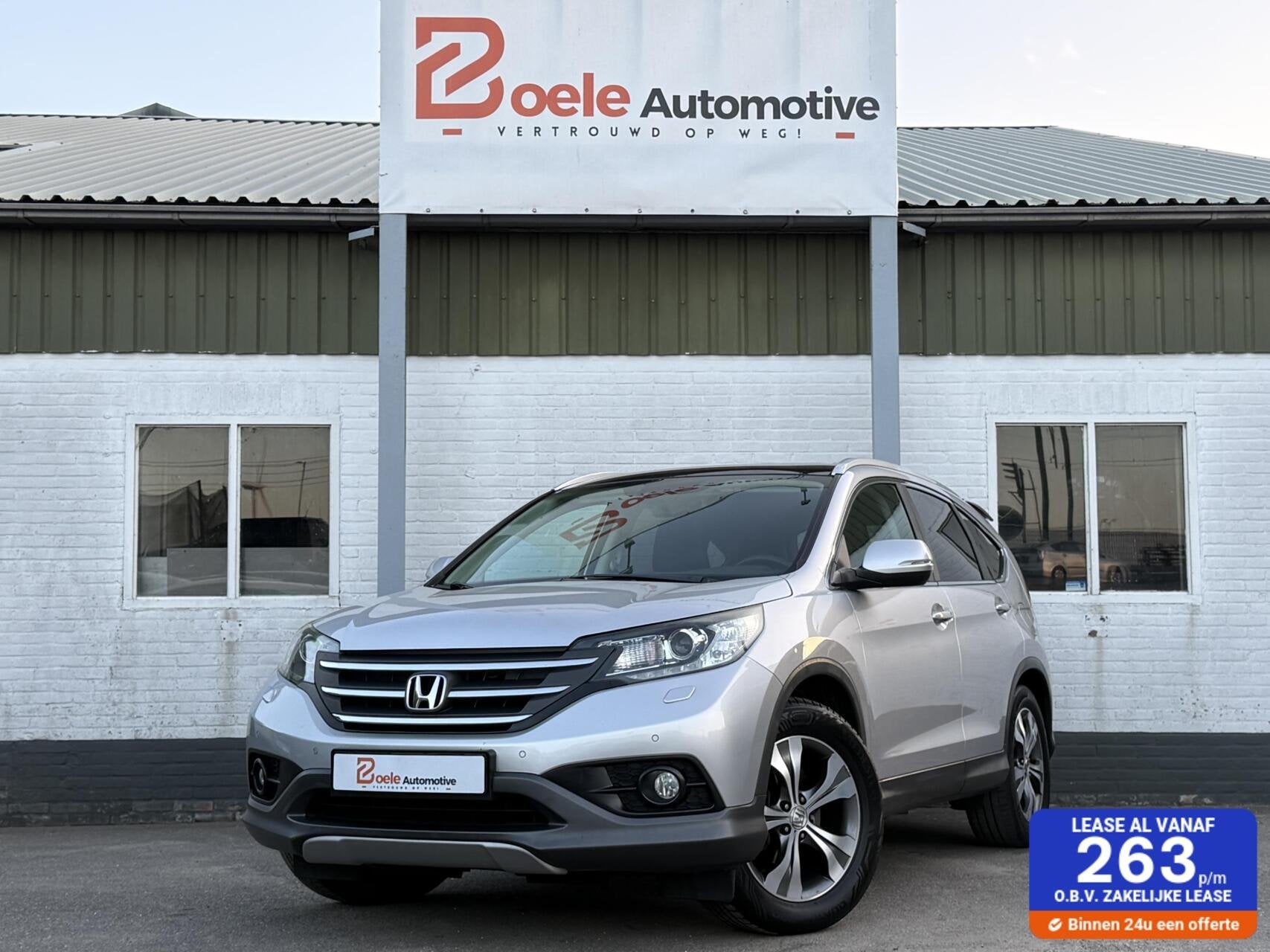 Honda CR-V 2.0 AWD Executive Aut/ Full Options / Dealer OH /, Euro 5, Gebruikt, Zwart, 4 cilinders