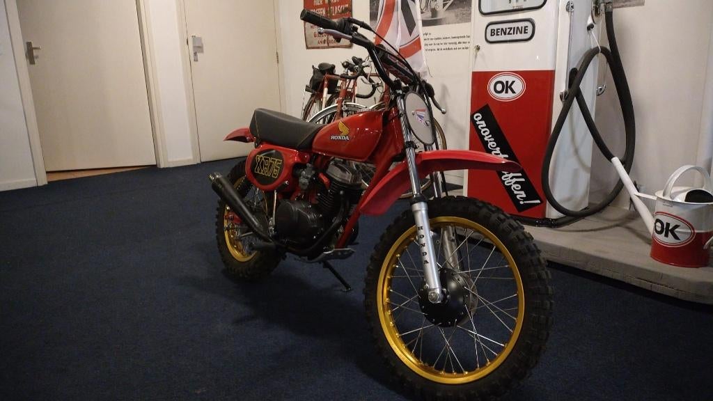 Honda xr75 1978 in nieuwstaat, Crossmotor, 75 cc, 11 kW of minder, Handgeschakeld