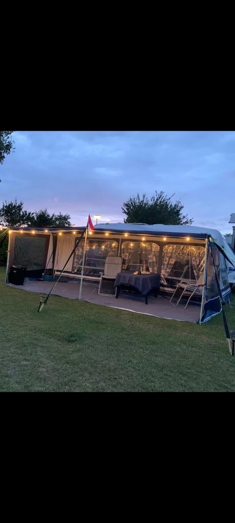 Voortent Dorema omloop maat 14 ,  met nieuw luifel, Caravans en Kamperen, Particulier, Luifel, Tot en met 4