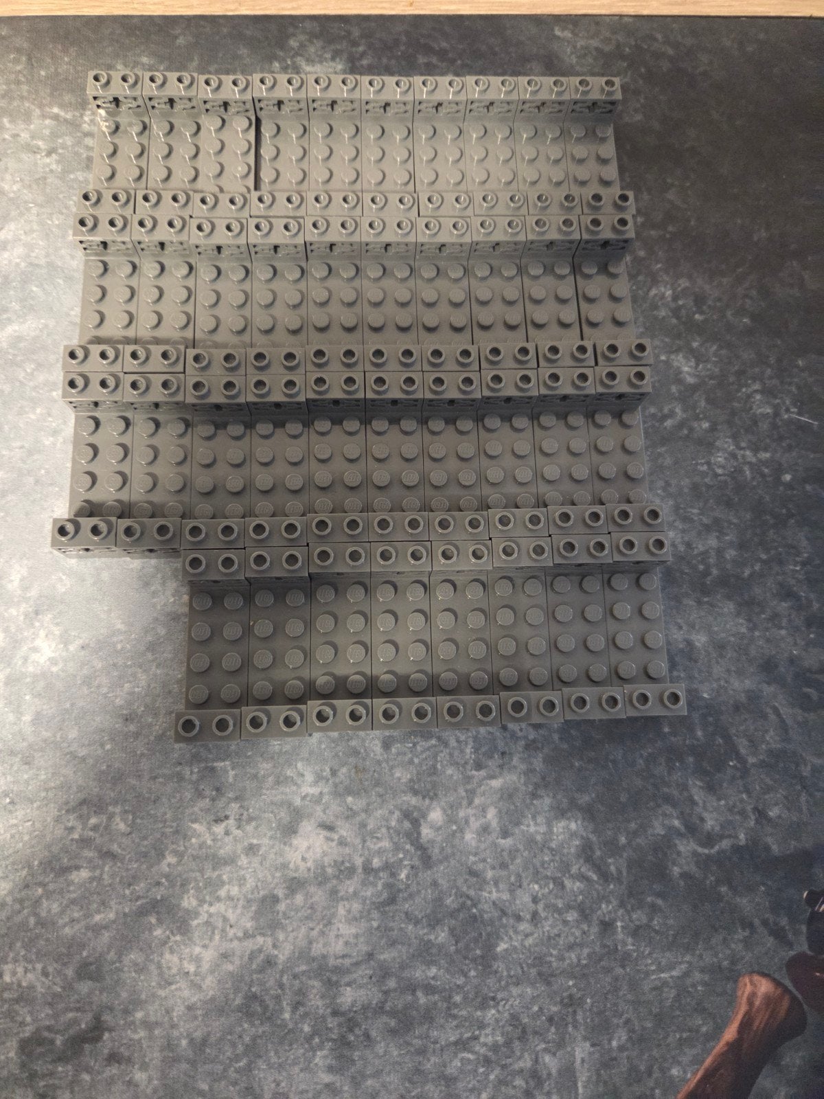 Technic steen 2x6 met asgaten, Lego, Zo goed als nieuw, Losse stenen, Speed Champions