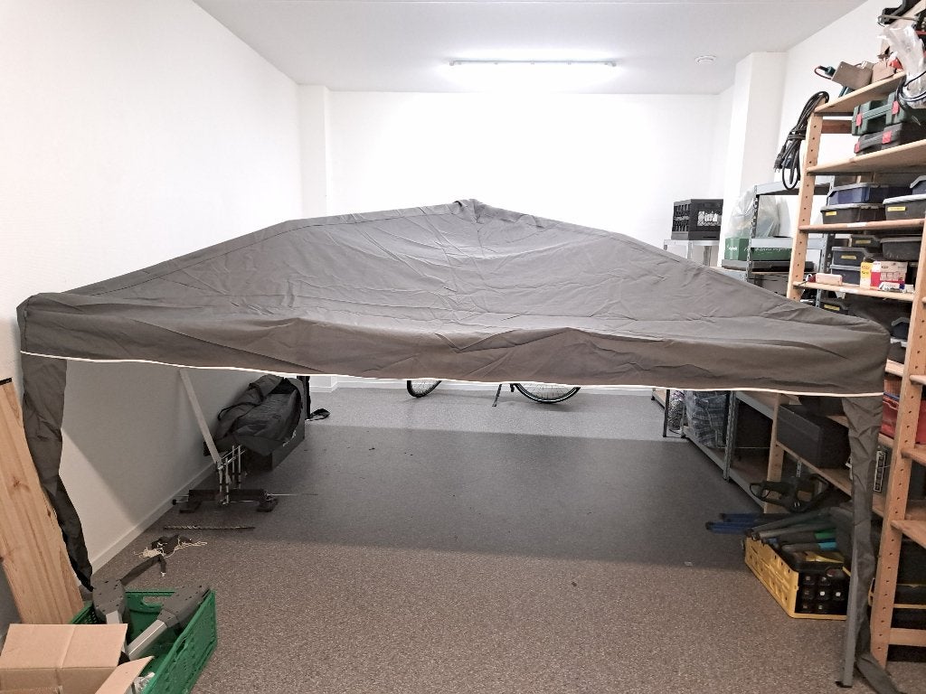 partytent, Tuin en Terras, Partytenten, Ophalen, Opvouwbaar, Partytent, Minder dan 4 meter