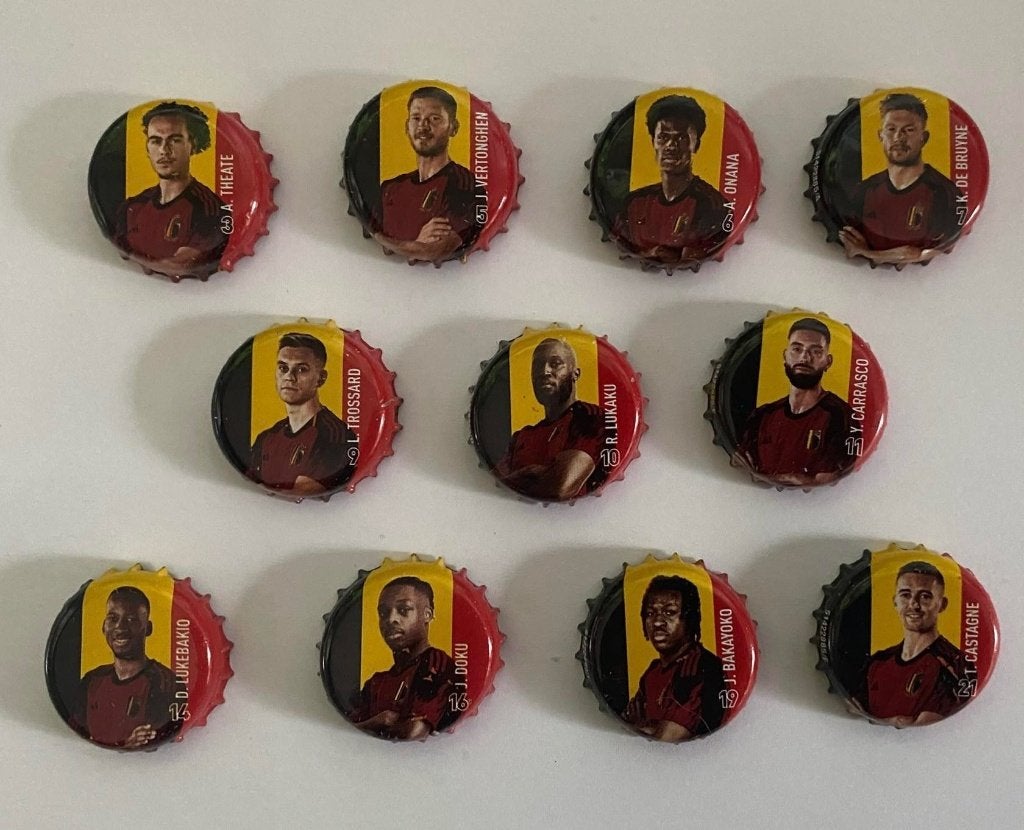 Jupiler set 2024 11 caps compleet set kroontjes, Ophalen of Verzenden, Gebruikt, Overige typen, Jupiler