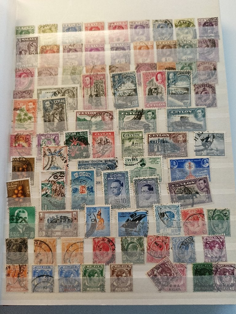 V12/1 Postzegels engelse kolonien, Ophalen of Verzenden, Buitenland