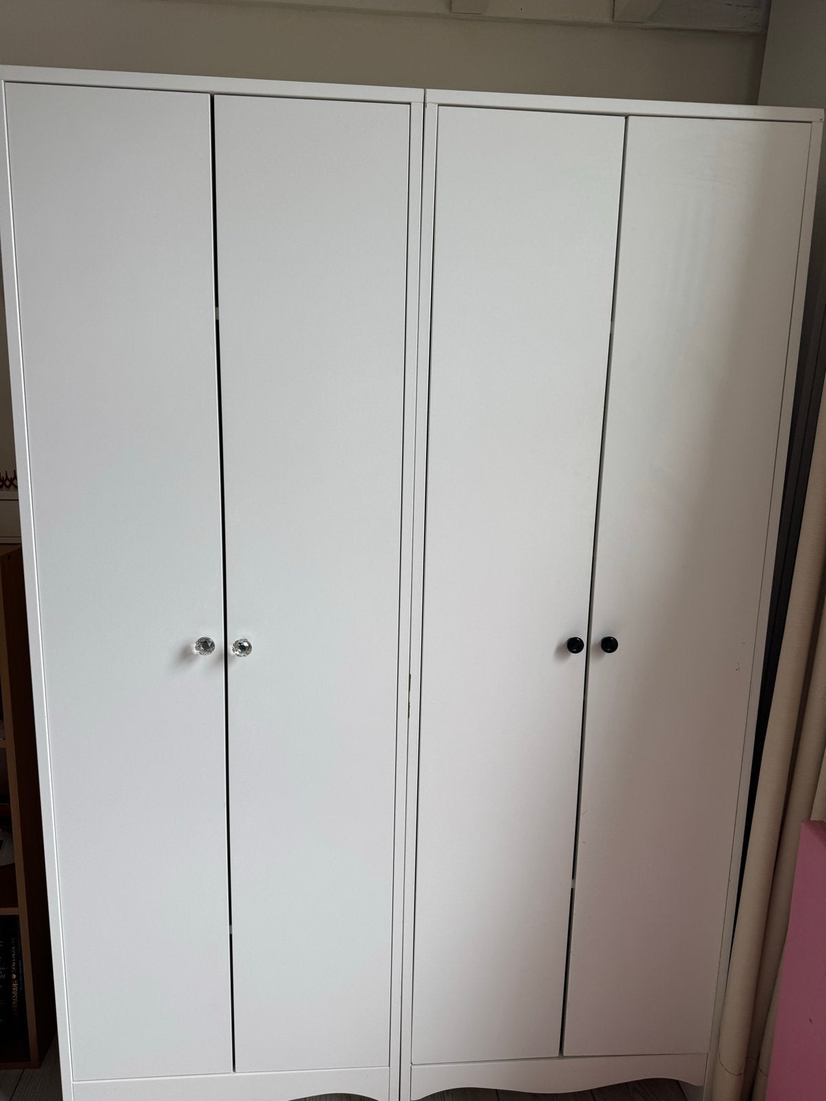 Witte kledingkast IKEA Smagora, Ophalen, Gebruikt, Kast, 105 cm of meer