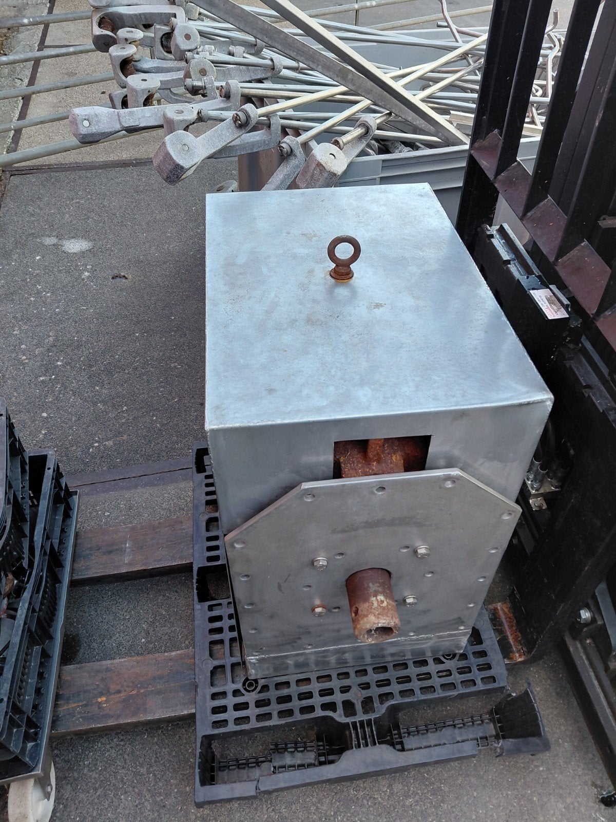 electro motor 5.5 kw, Doe-het-zelf en Verbouw, Ophalen of Verzenden