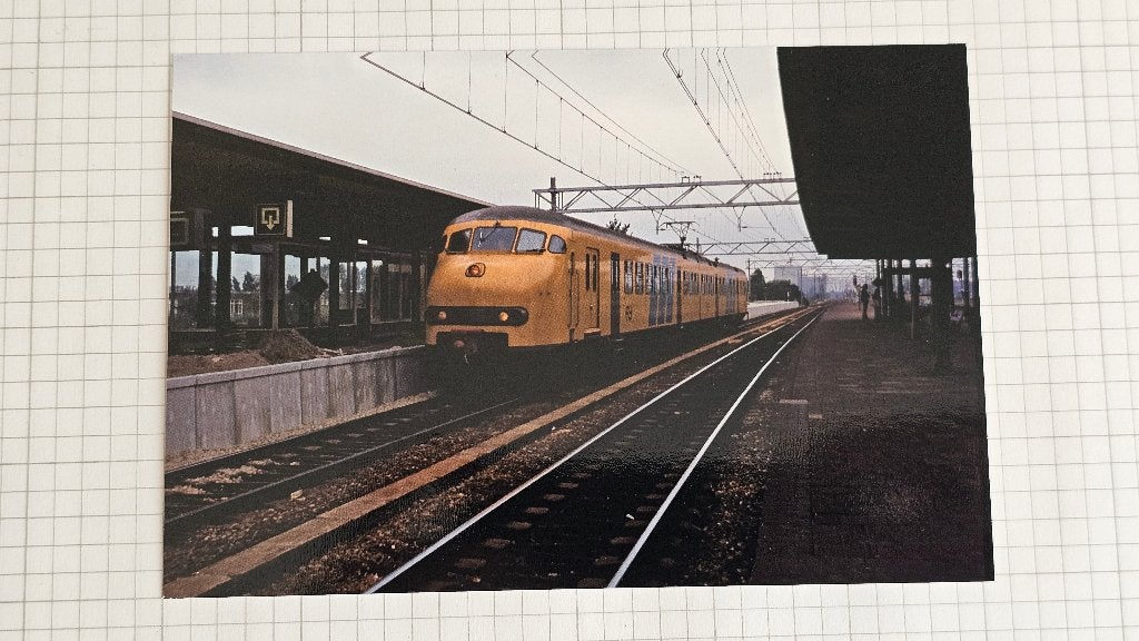 Foto TREIN NS Nederlandse Spoorwegen Plan V Mat 64, Verzenden, Gebruikt, Trein, Overige typen