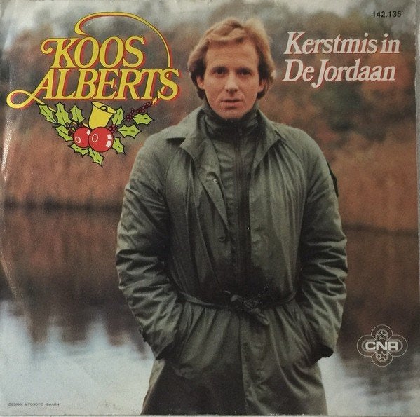 Single (1984) Koos Alberts - Kerstmis in de Jordaan, Gebruikt, 7 inch, Ophalen of Verzenden, Fotohoes