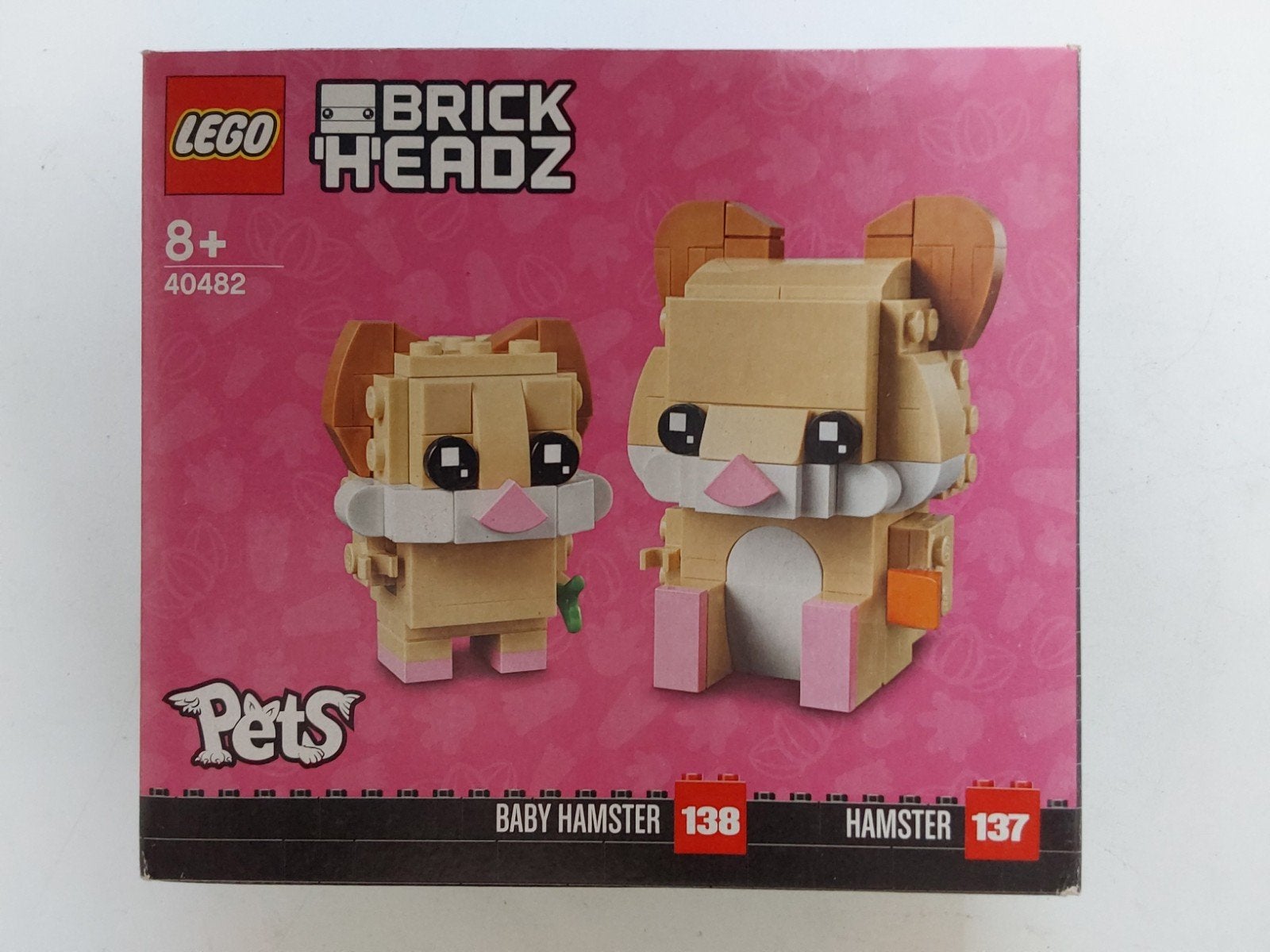 Lego Brickheadz Pets 40482 Baby Hamster 🐹+ Hamster 🆕️, BrickHeadz, Lego, Nieuw, Ophalen of Verzenden