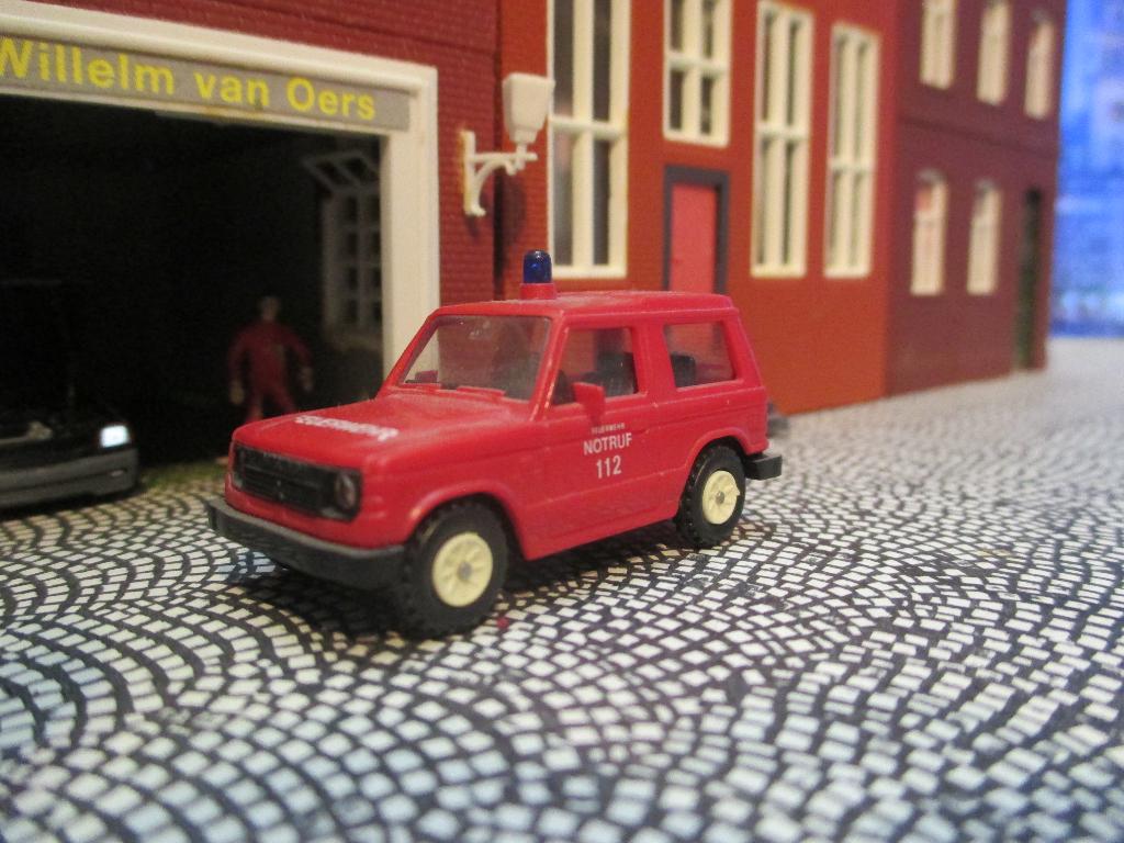 Mitsubishi Pajero - Rietze Brandweer, Ophalen of Verzenden, Zo goed als nieuw, Auto, Rietze