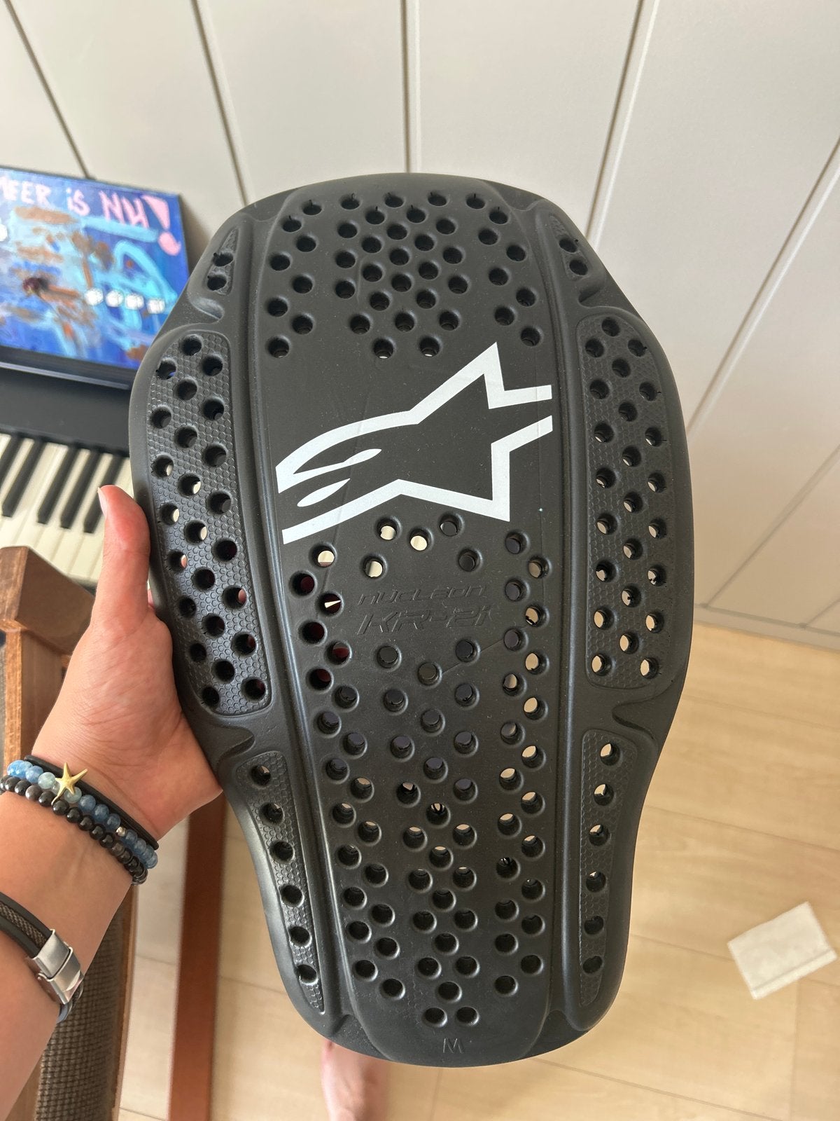 Alpinestars Nucleon KR-1i Rugprotector Maat M, Motoren, Ophalen of Verzenden, Tweedehands, Heren, Overige typen
