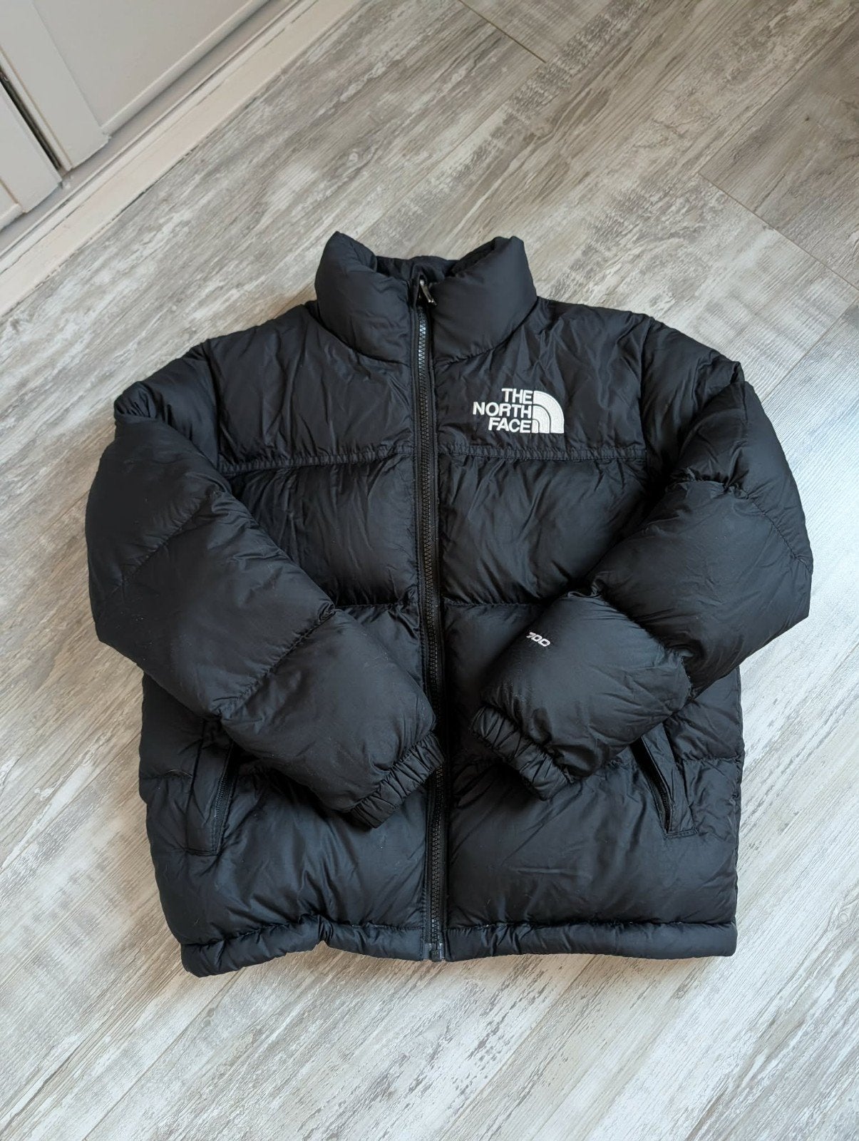 The North Face jas - donsjas, Kinderen en Baby's, Kinderkleding | Maat 140, Ophalen of Verzenden, Gebruikt, Jongen, Jas