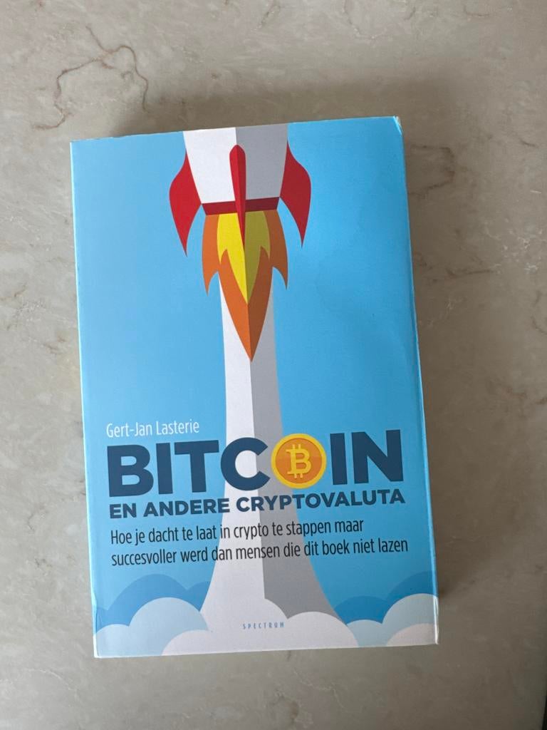 Bitcoin en andere cryptovaluta - Gert-Jan Lasterie, Ophalen of Verzenden, Zo goed als nieuw, Overige wetenschappen