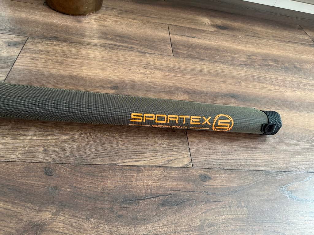 Sportex foudraal 212 cm – ideaal voor 1-delige hengels, Watersport en Boten, Ophalen of Verzenden, Zo goed als nieuw, Werphengel
