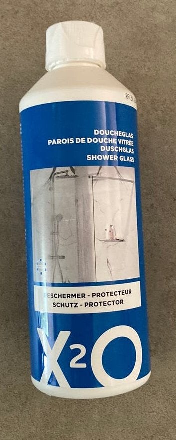 Douche glas beschermer, Ophalen