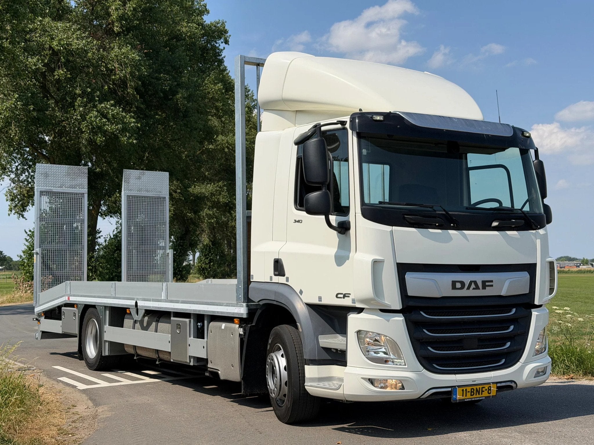 DAF CF 340 CF340.19 EURO6 OPRIJWAGEN. (bj 2019), Auto's, Bestelauto's, Automaat, Achterwielaandrijving, Gebruikt, Euro 6