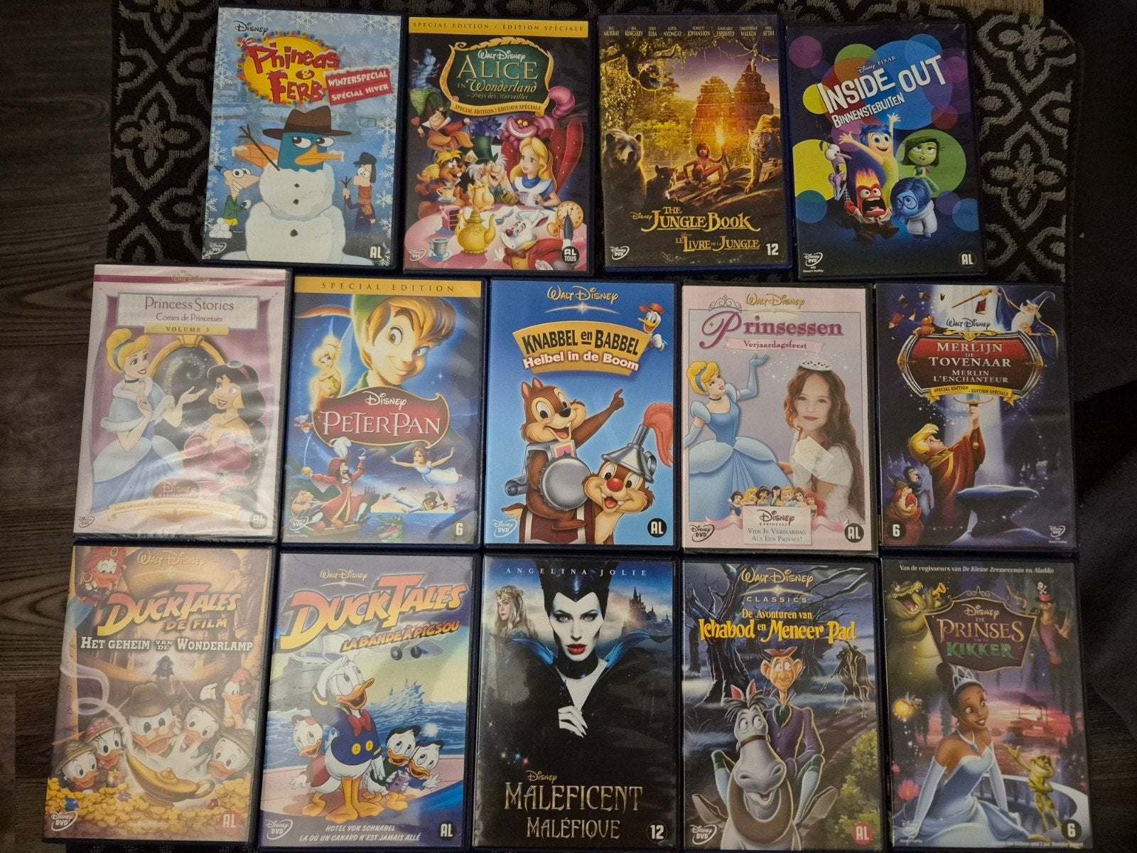 Grote Disney DVD Collectie - Films en Series, Cd's en Dvd's, Animatie, Verzamelbox, Alle leeftijden, Nederlands