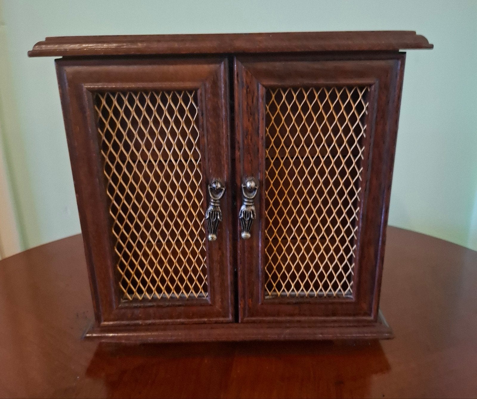 Juwelen kistje met 3 lades - Hout - Oud, Ophalen of Verzenden