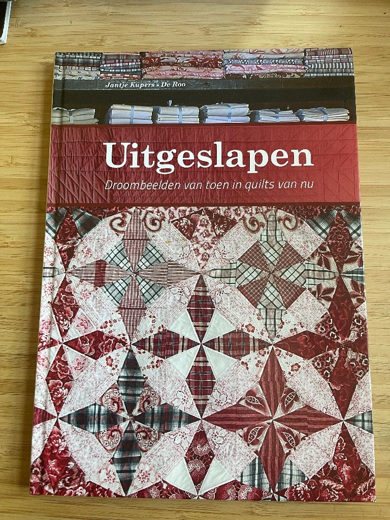 Uitgeslapen: droombeelden van toen in quilts van nu, Ophalen of Verzenden, Zo goed als nieuw, Borduren en Naaien