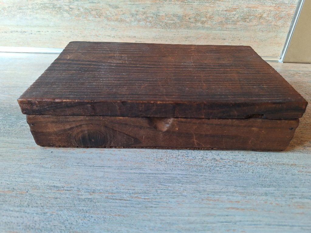 Oud houten kistje - Decoratief en praktisch, Ophalen