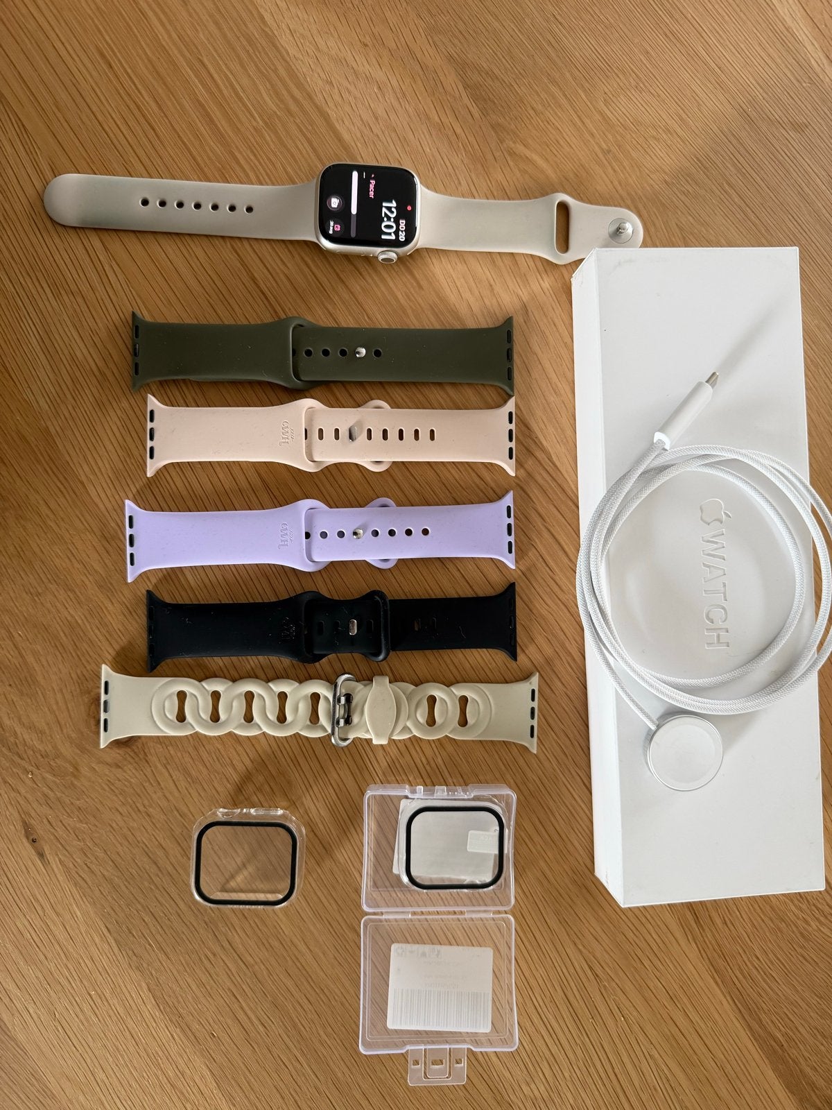 Apple Watch S9 - Zo goed als nieuw, Ophalen, GPS, IOS, Zo goed als nieuw