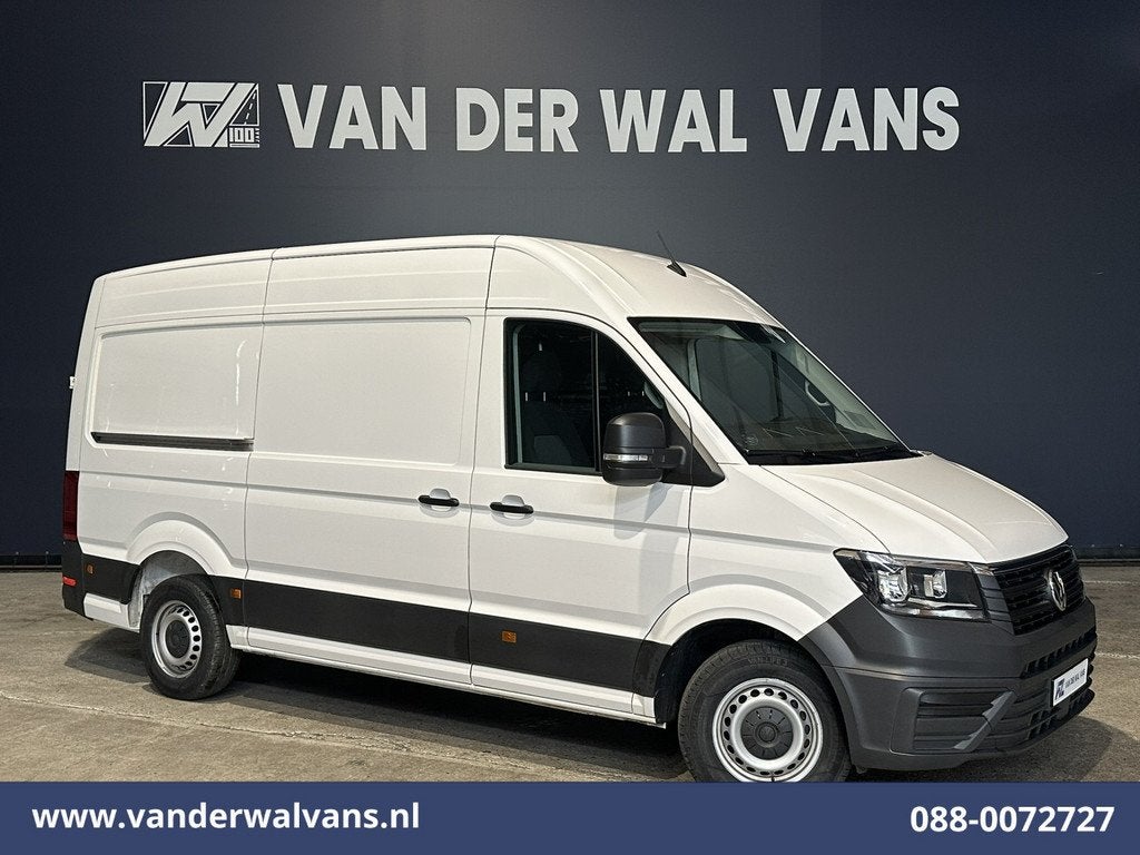 Volkswagen Crafter 2.0 TDI 141pk L3H3 L2H2 Euro6 Airco | Cam, Auto's, Bestelauto's, Voorwielaandrijving, Stof, Gebruikt, 4 cilinders
