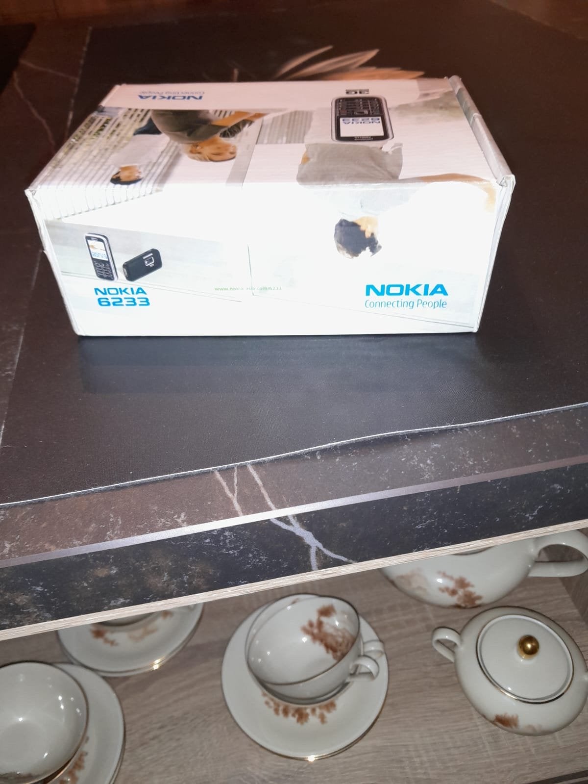 Nieuwe!!!Nokia 6233 - Klassieke telefoon met doos en oplader, Zwart, Fysiek toetsenbord, Nieuw, 3 tot 6 megapixel