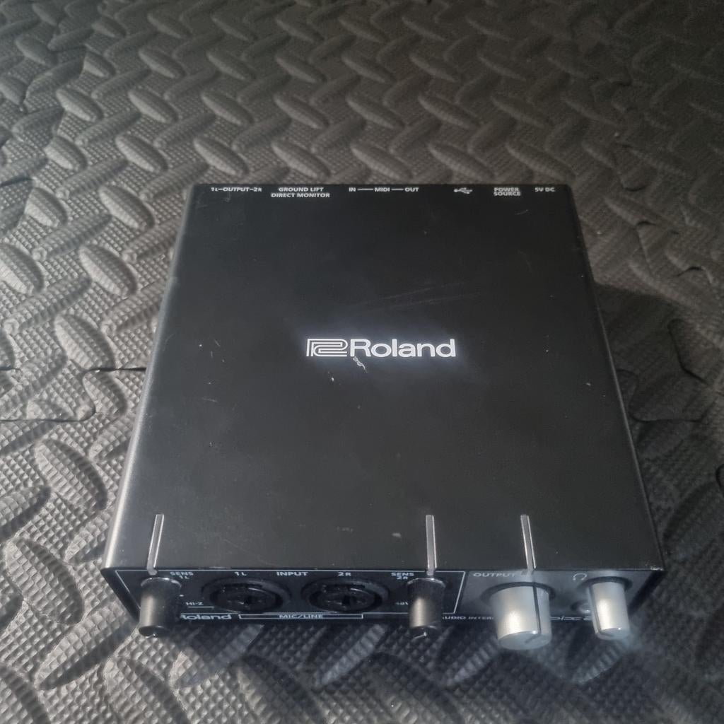 Roland Rubix22 USB Audio Interface - Goede Conditie, Computers en Software, Geluidskaarten, Gebruikt, Extern, Ophalen of Verzenden
