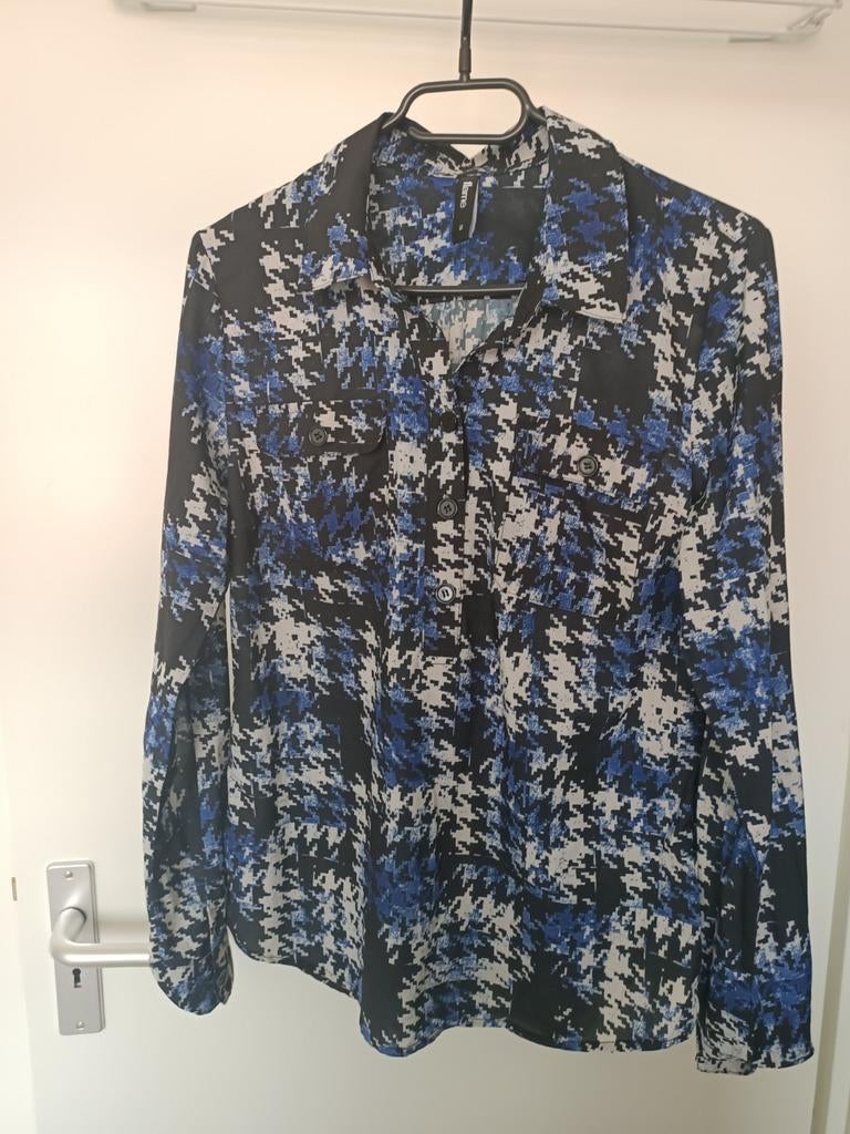 Flame blouse maat s, Kleding | Dames, Maat 38/40 (M), Blauw, Flame, Ophalen of Verzenden