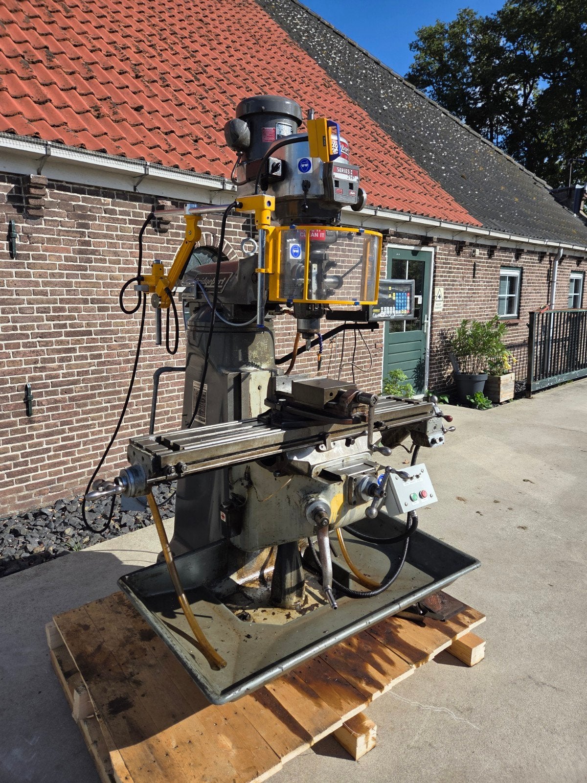 Originele Bridgeport Series 1 Freesbank 2 HP Varispeed Cekap, Ophalen, Elektrisch, Overige soorten
