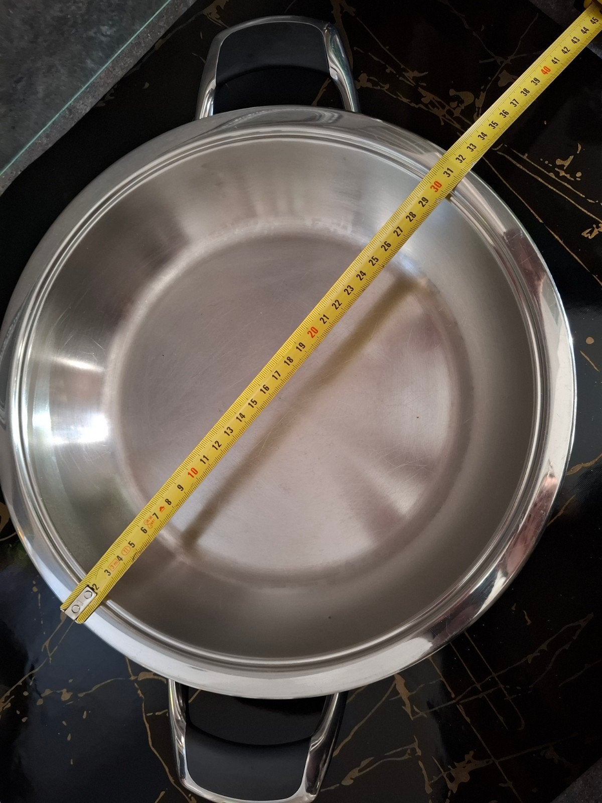 AMC WOK braadpan 3 liter  Softline, Ophalen of Verzenden, Gietijzer, Wok