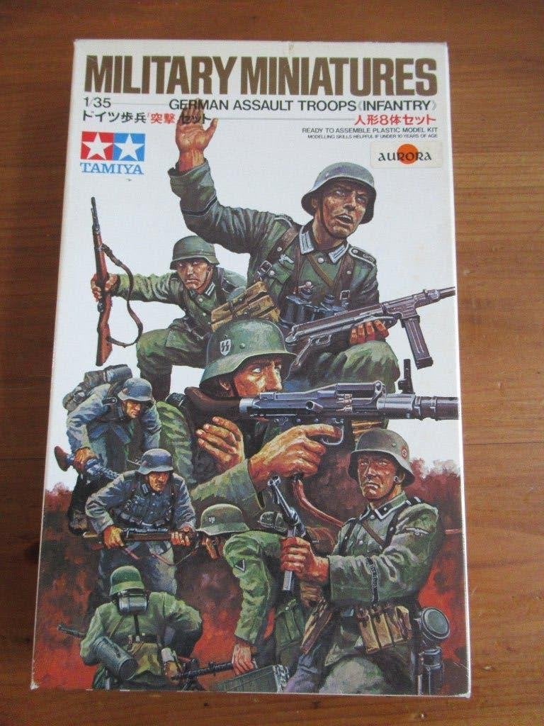 German Assault Troops - Infantry (Tamiya 1/35), Ophalen of Verzenden, Nieuw, 1:35 tot 1:50, Figuur of Figuren