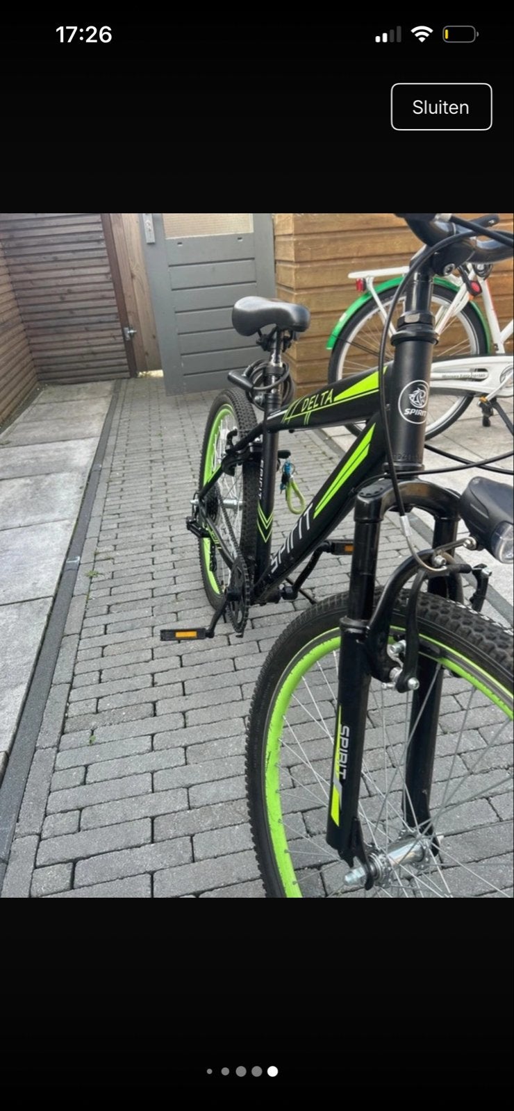 Foto 10 van Delta Spirit 24 inch kinderfiets - 1e versnelling defect