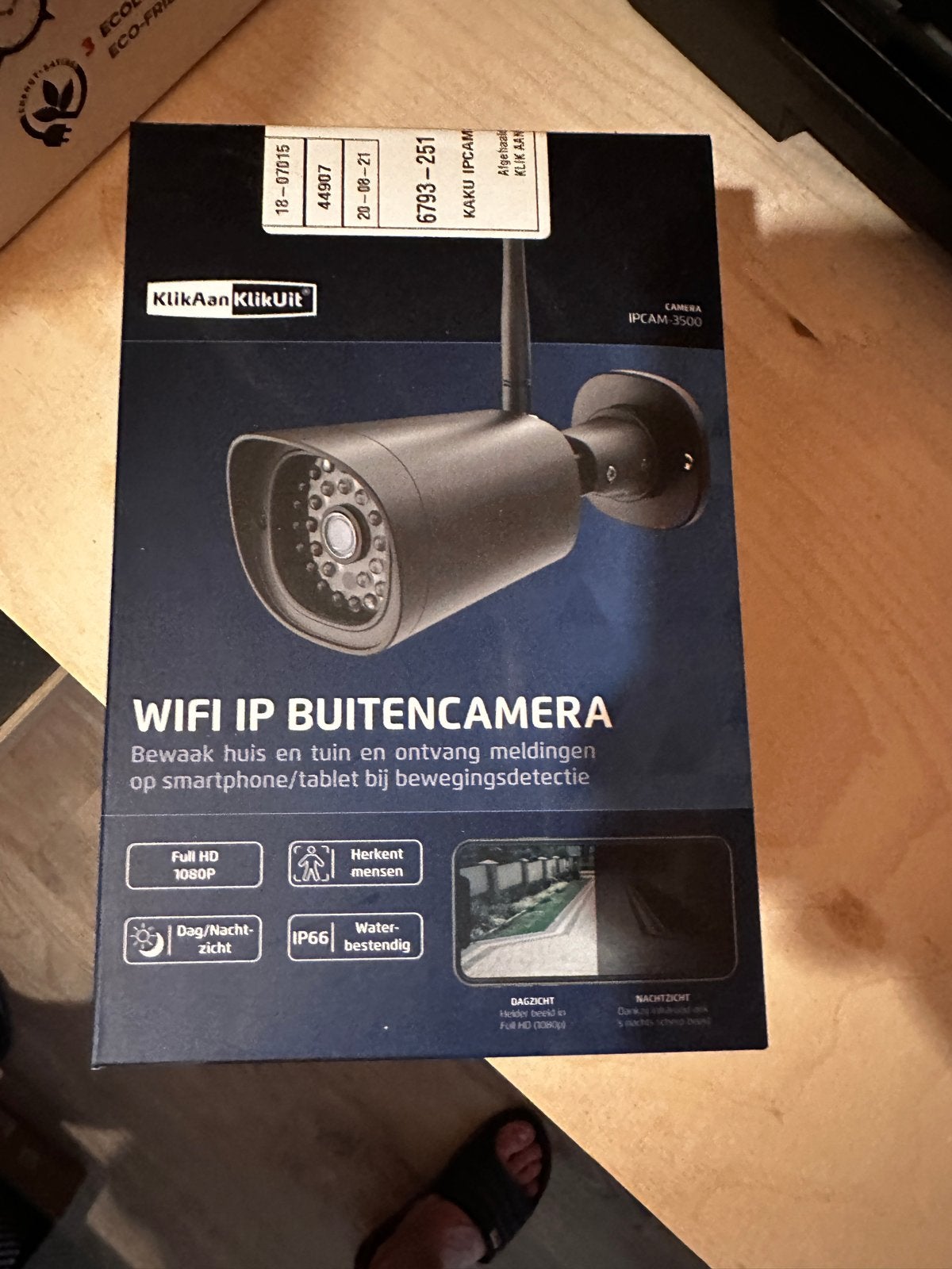 KlikAanKlikUit IP Buitencamera Full HD IP66, Audio, Tv en Foto, Videobewaking, Ophalen of Verzenden, Nieuw, Buitencamera