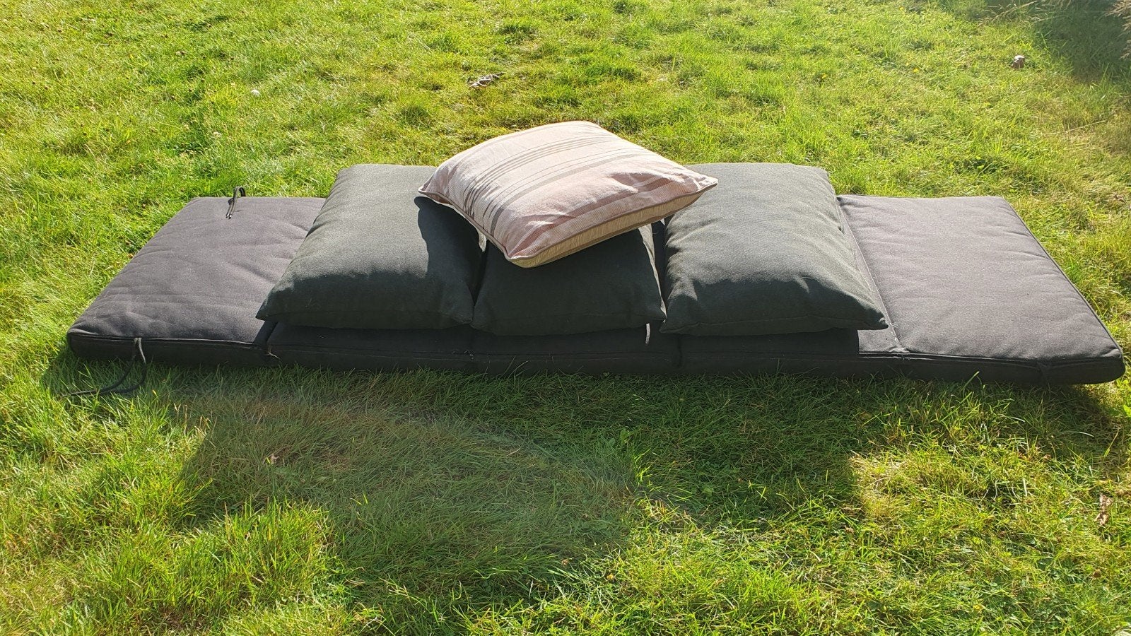 IKEA Lounge kussenset - Ideaal voor bank, loungebed of spel, Ophalen, Gebruikt, Zwart, IKEA