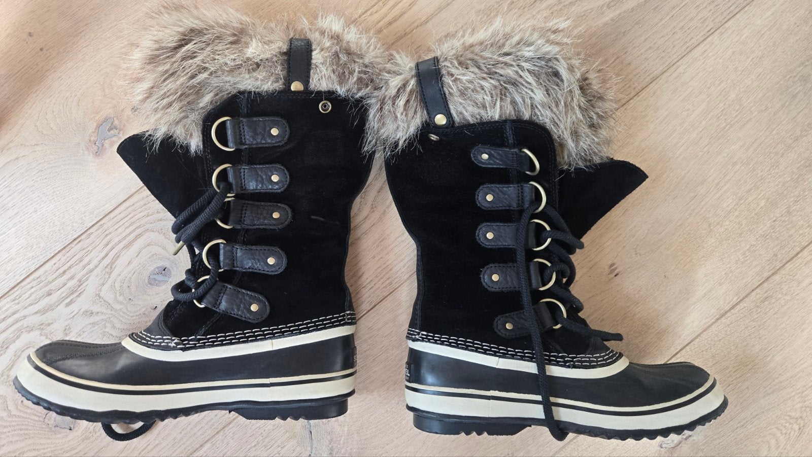 Sorel Snowboots met Bont - Maat 37, Sorel, Ophalen of Verzenden, Zo goed als nieuw, Overige typen