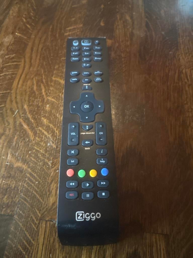 Ziggo afstandsbediening, Ophalen of Verzenden, Gebruikt, Origineel, Tv