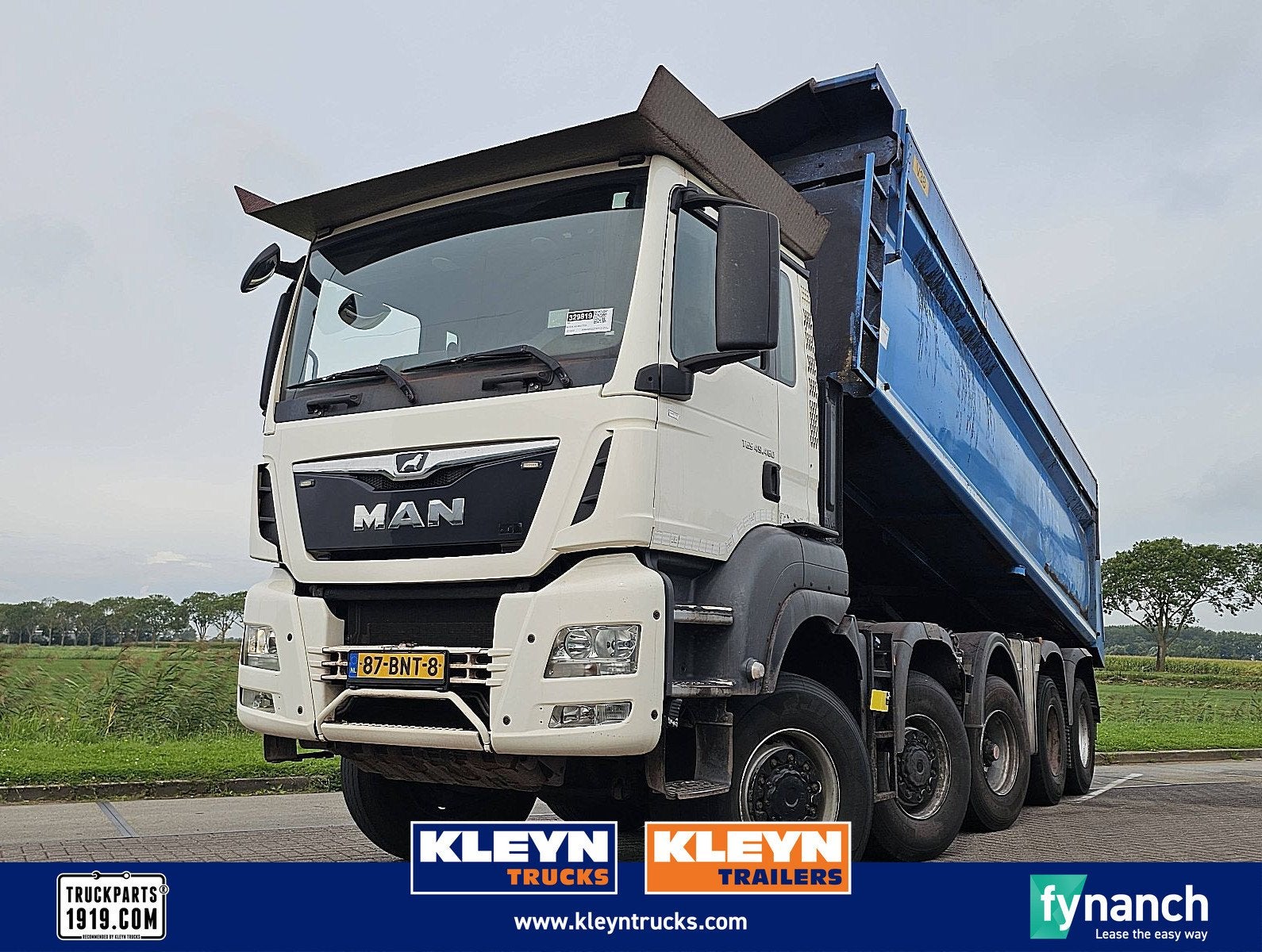 M.A.N. 49.460 TGS 10x8 bb 22m3 tipper, Auto's, Automaat, 460 pk, Euro 6, MAN