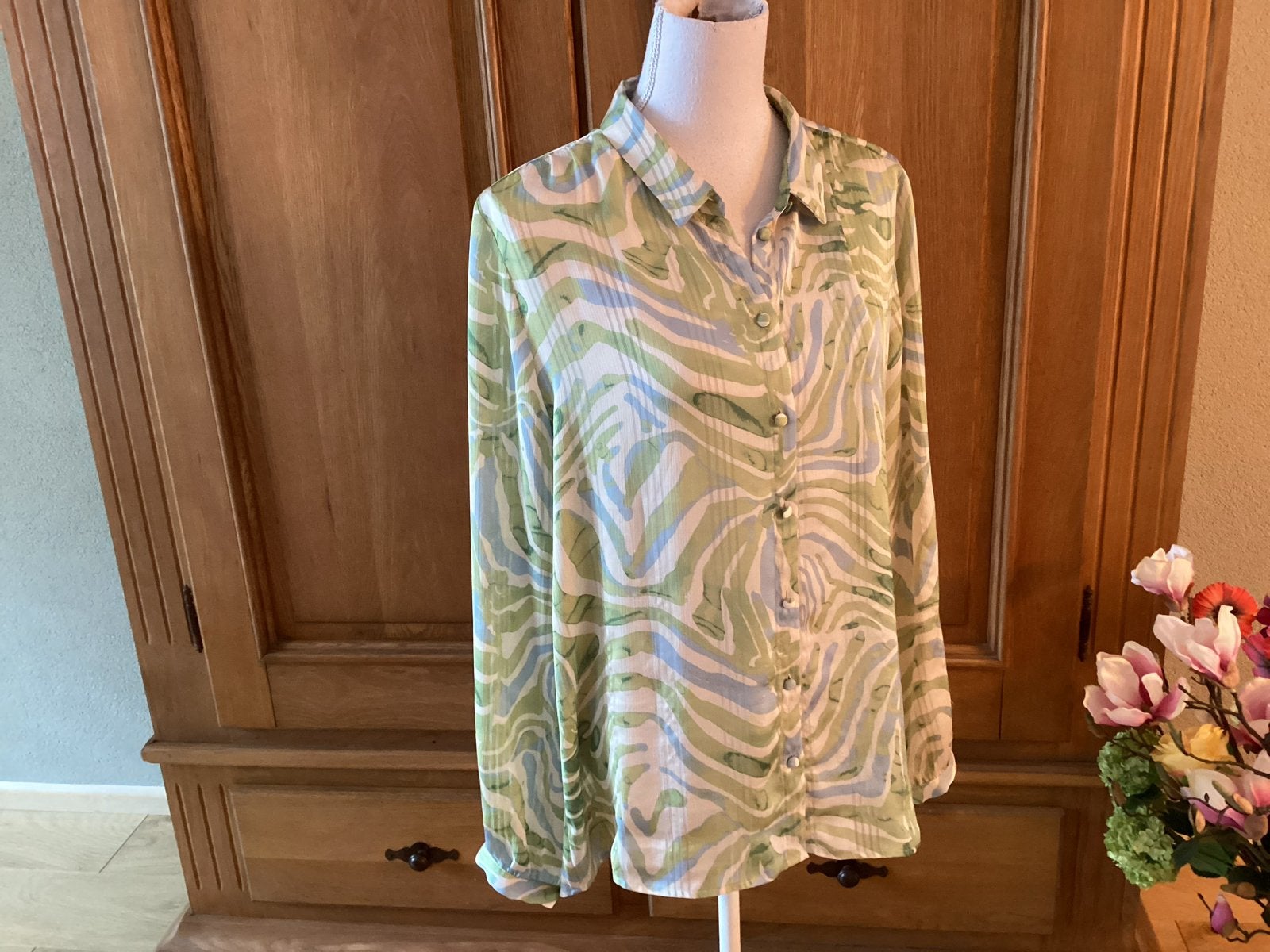 Fabienne Chapot Frida Blouse , maat 44, Ophalen of Verzenden, Zo goed als nieuw, Maat 42/44 (L), Groen