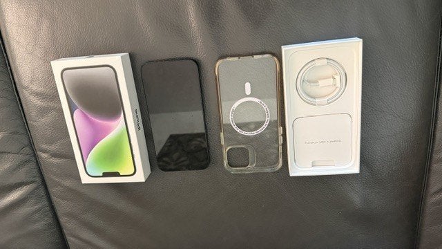 i-phone Apple 14 Plus 128GB Midnight, Telecommunicatie, Mobiele telefoons | Apple iPhone, Ophalen, IPhone 14 Plus, Zwart, Zonder simlock