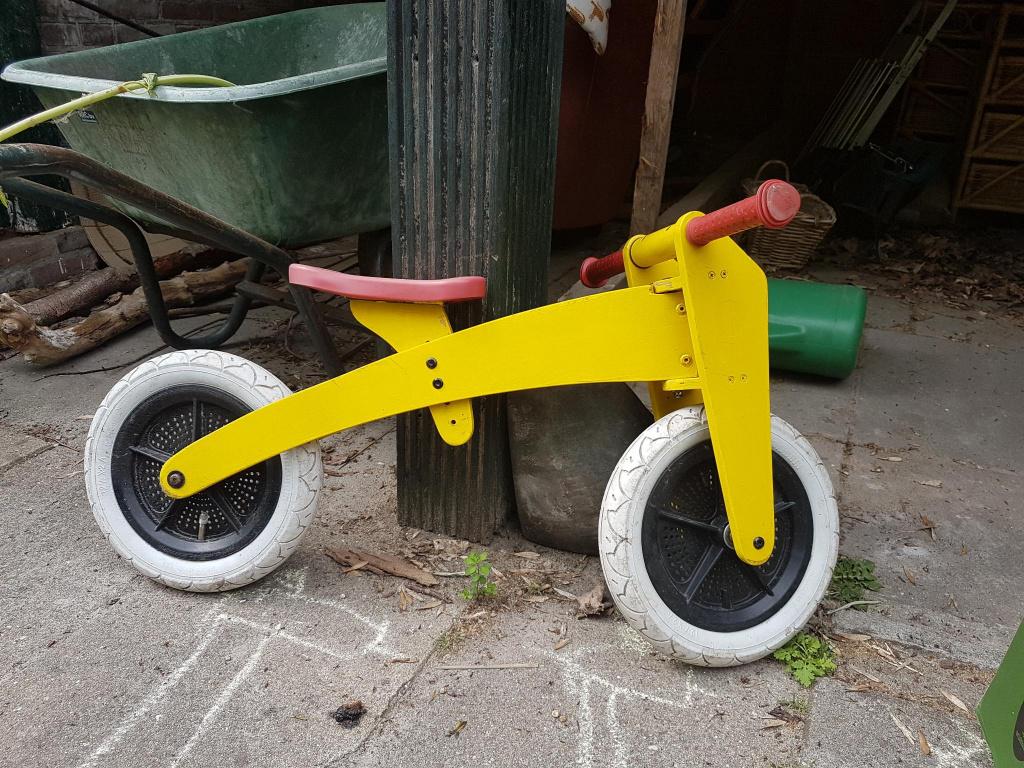 Wishbone 2 in 1 loopfiets, incl. reserve-onderdelen, Ophalen, Gebruikt, Loopfiets