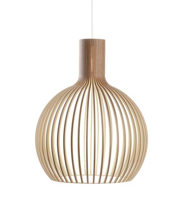 Secto Octo 4240 walnoot, Ophalen, Zo goed als nieuw, Hout, 75 cm of meer