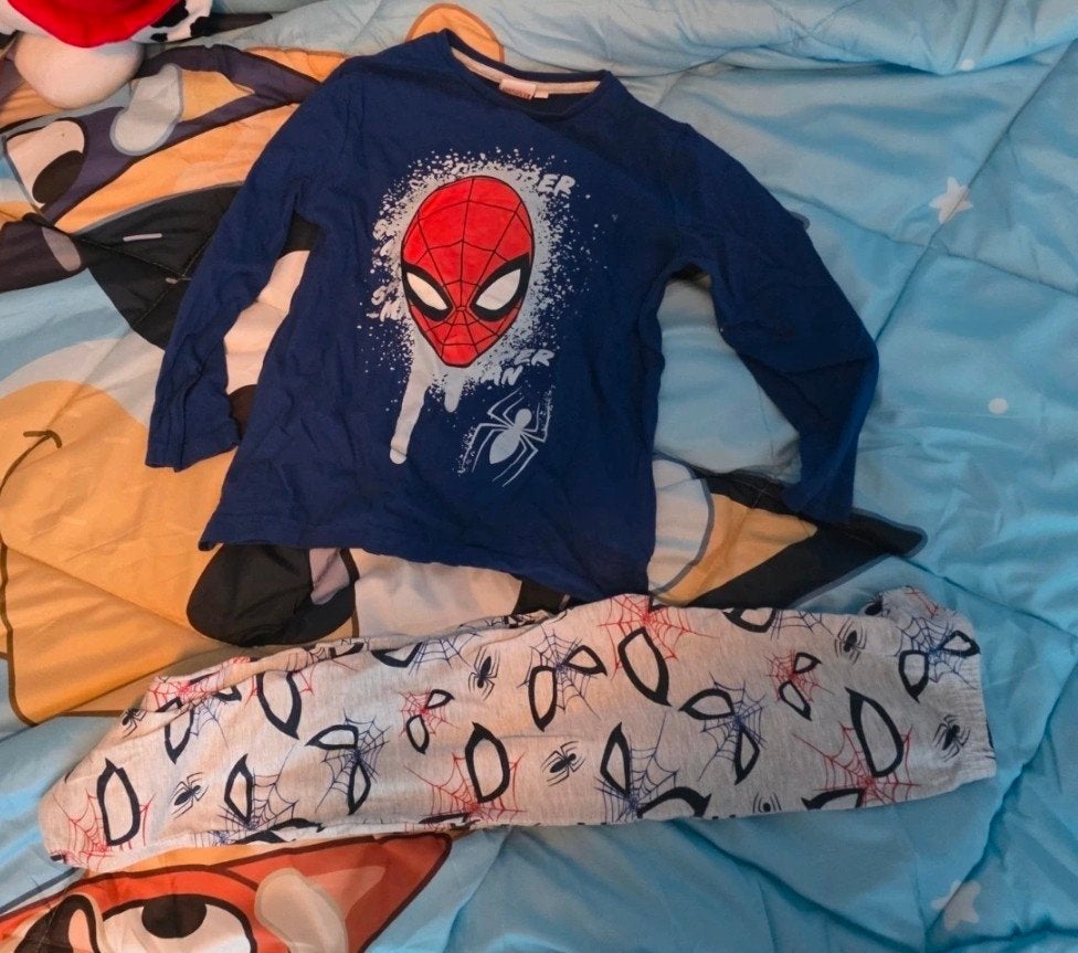 Leuke Spiderman pyjama - amper gedragen, Ophalen of Verzenden, Zo goed als nieuw